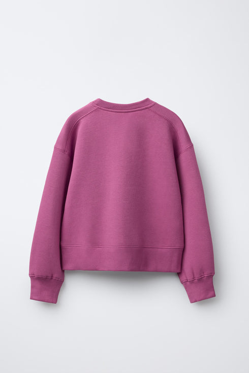 ZARA BASIC SPORTY SWEATSHIRT
